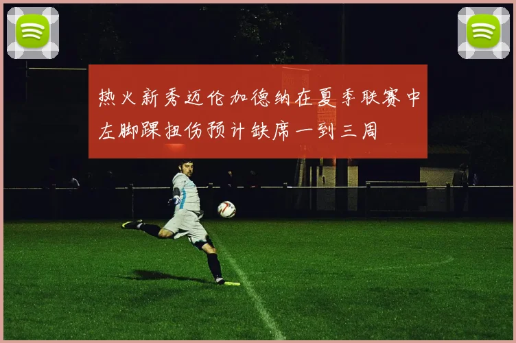 热火新秀迈伦加德纳在夏季联赛中左脚踝扭伤预计缺席一到三周